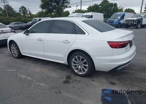 2021 Audi A4 Premium 40 Tfsi Quattro S Tronic из США, поврежденный, VIN WAUABAF44MA024474